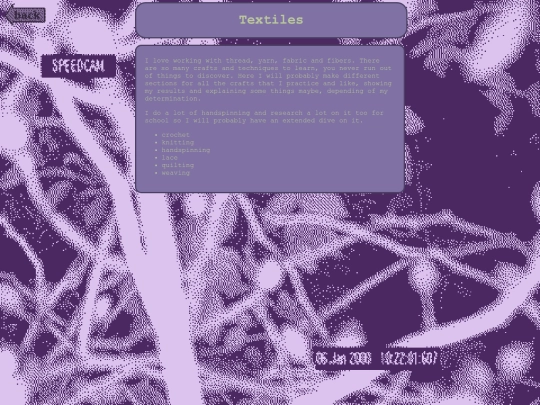 textiles/textiles screenshot