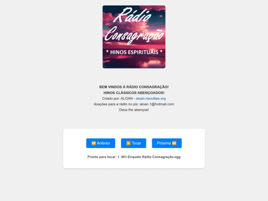 radio_consagracao screenshot