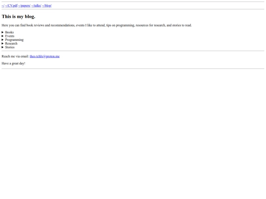 blog screenshot