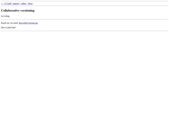 blog/programming/versioning screenshot