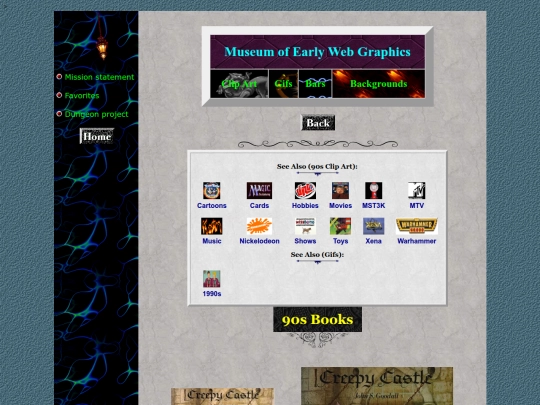 museum/clipart/90sbooks screenshot