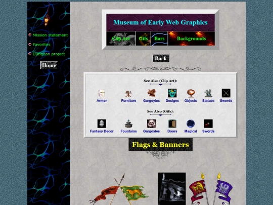 museum/clipart/flags screenshot