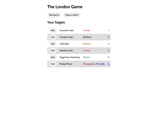 shoebox/london-game screenshot