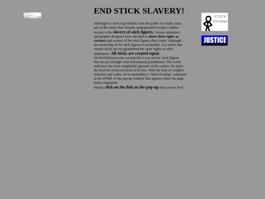 stickslavery screenshot