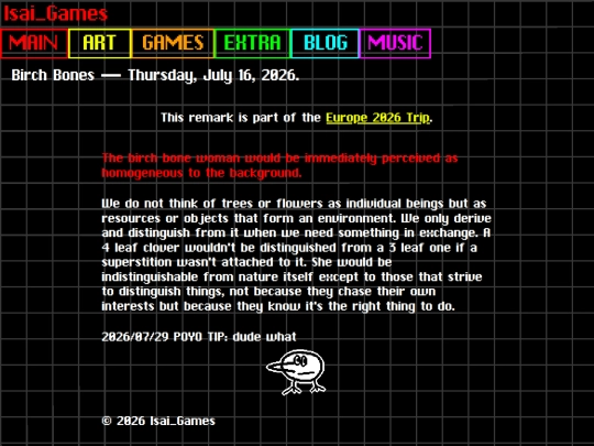 miniblog/birch screenshot