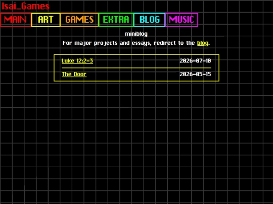 miniblog screenshot