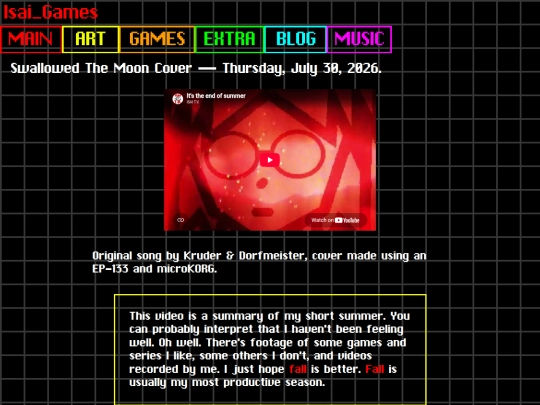 music/summerend screenshot