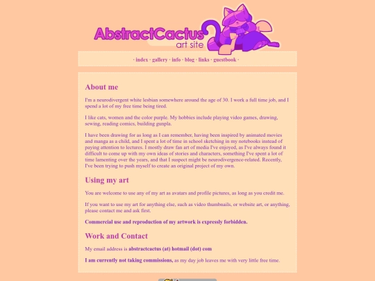 info screenshot