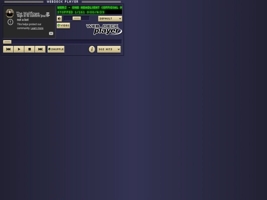 webdeck-player screenshot