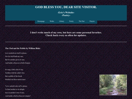 poetry screenshot