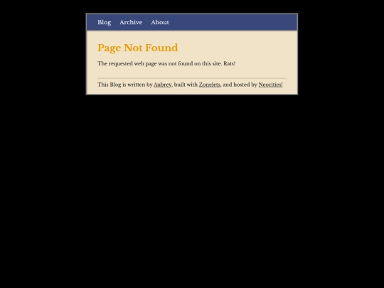 blog/not_found screenshot