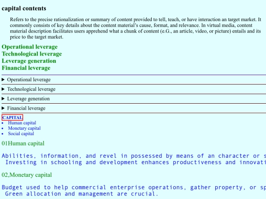 Leverage screenshot