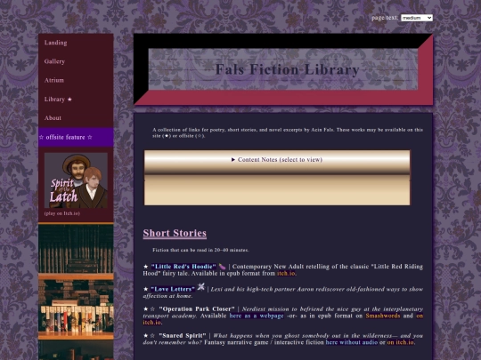 stories screenshot