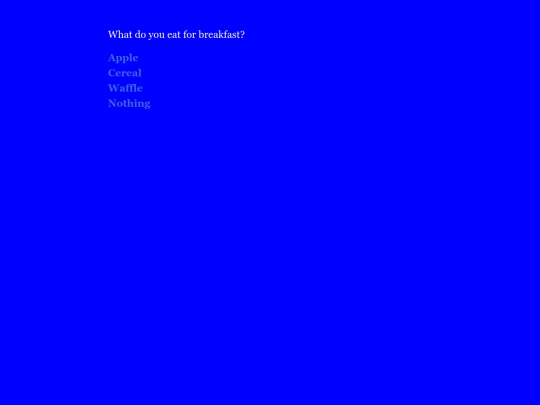Breakfast(1) screenshot