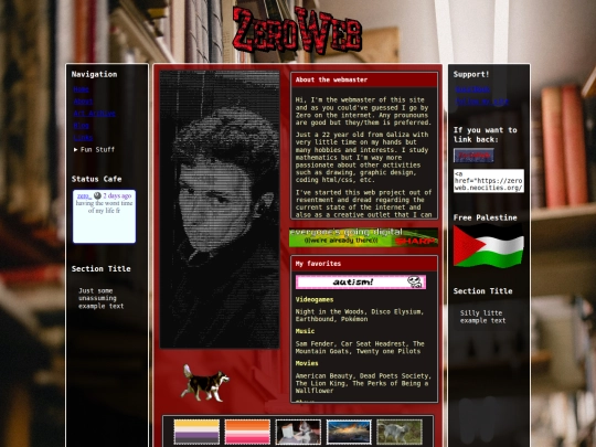 aboutme screenshot