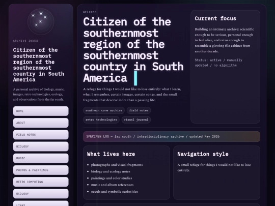 index screenshot