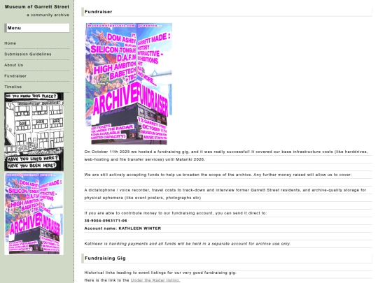 fundraiser screenshot