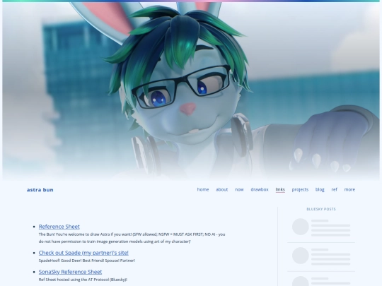 links screenshot