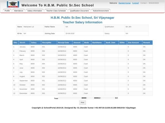 ranjeet/ranjeetsalary screenshot