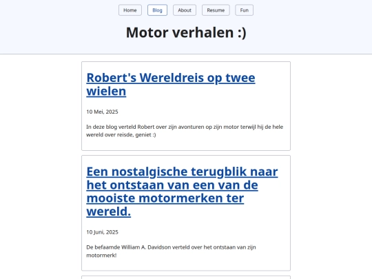 blog/index2 screenshot