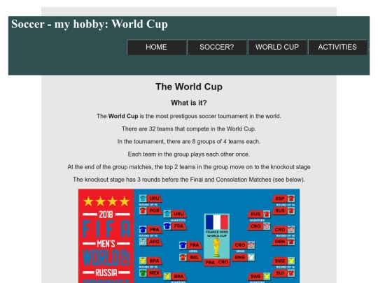 finalproject/worldcup screenshot