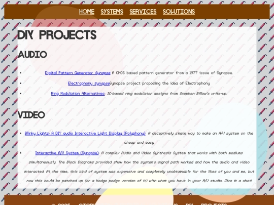 solutions/DIY/projects screenshot