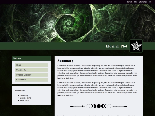 Neos/EldritchPlot screenshot