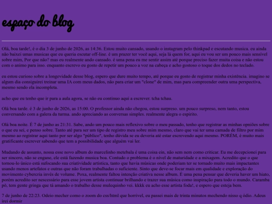 blog screenshot