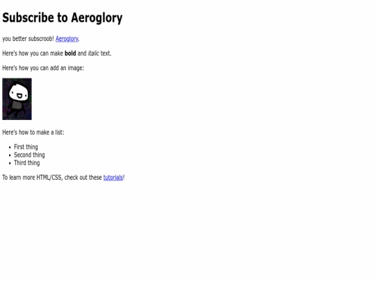 index screenshot