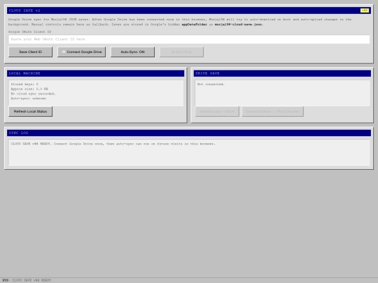 apps/cloud-save screenshot