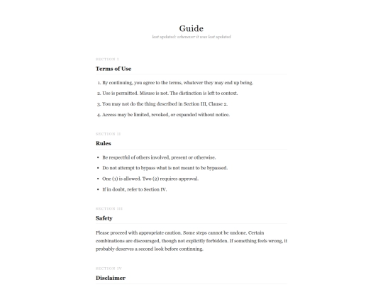 Guide screenshot