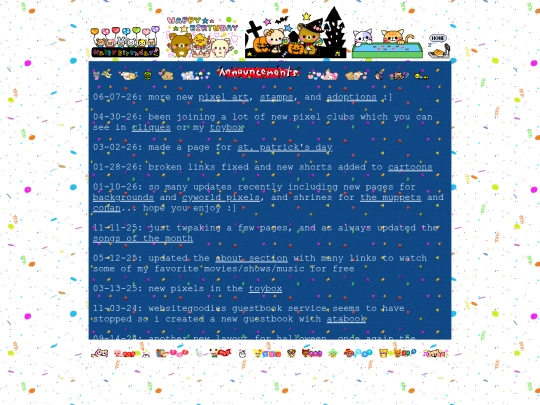 updates screenshot
