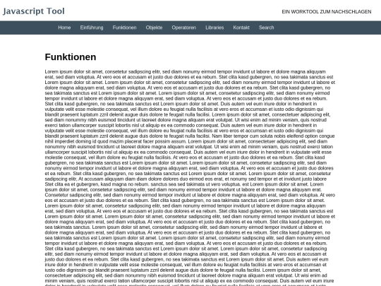 html/funktionen screenshot