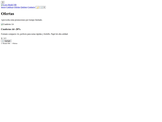 ofertas screenshot