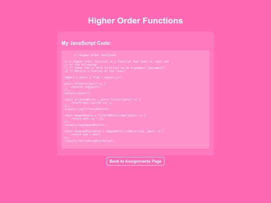 video/HigherOrderFunctions screenshot