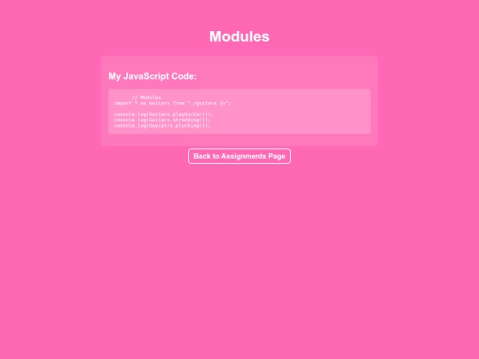 video/modules screenshot