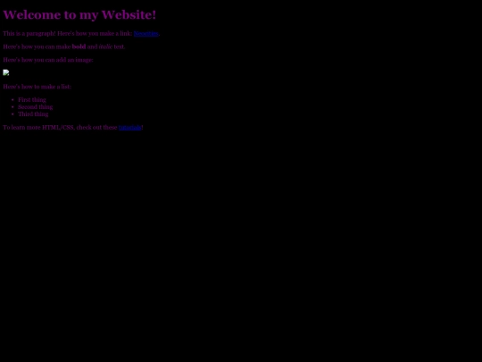 Learning screenshot