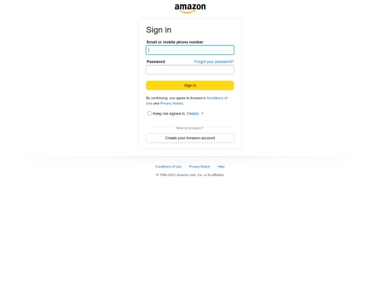 amazon screenshot