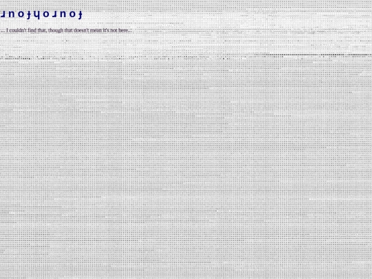 archive/not_found screenshot