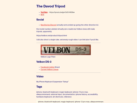 tripod screenshot