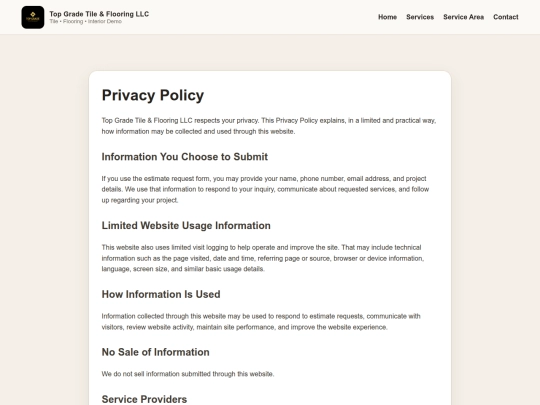 privacy screenshot