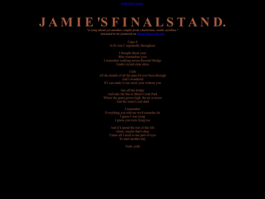 chords/bloodmoondeceit/jamiesfinalstand screenshot