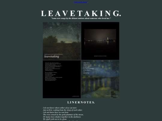 releases/leavetaking/leavetaking screenshot