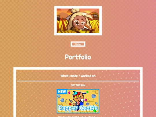 portfolio screenshot