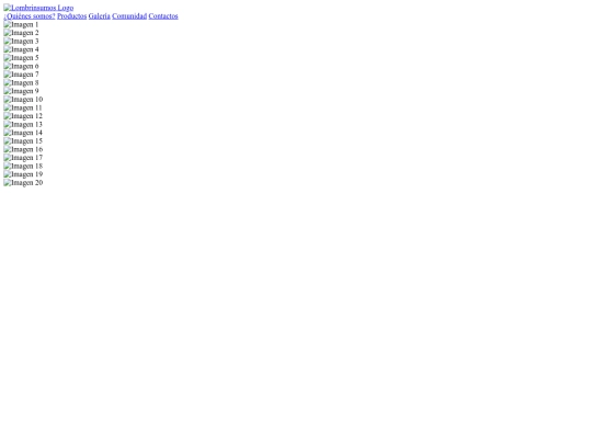 Lombrinsumos/comunidad screenshot