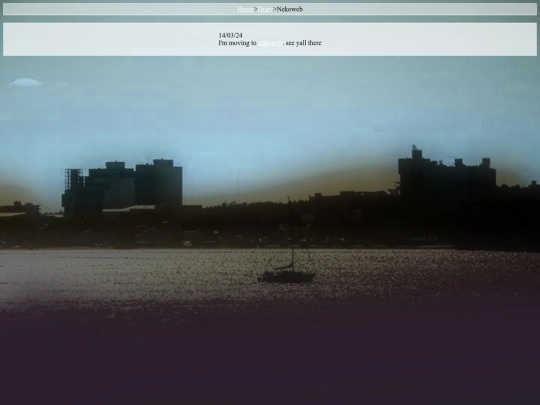 blog/diary/010/nekoweb screenshot