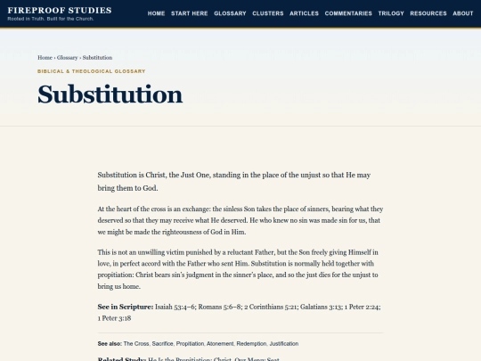 glossary/substitution screenshot