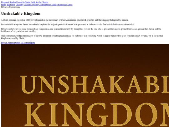 unshakable-kingdom screenshot