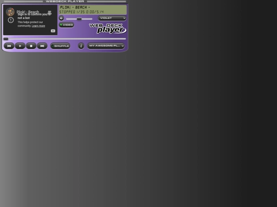webdeck-player screenshot