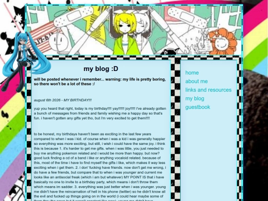 blog screenshot